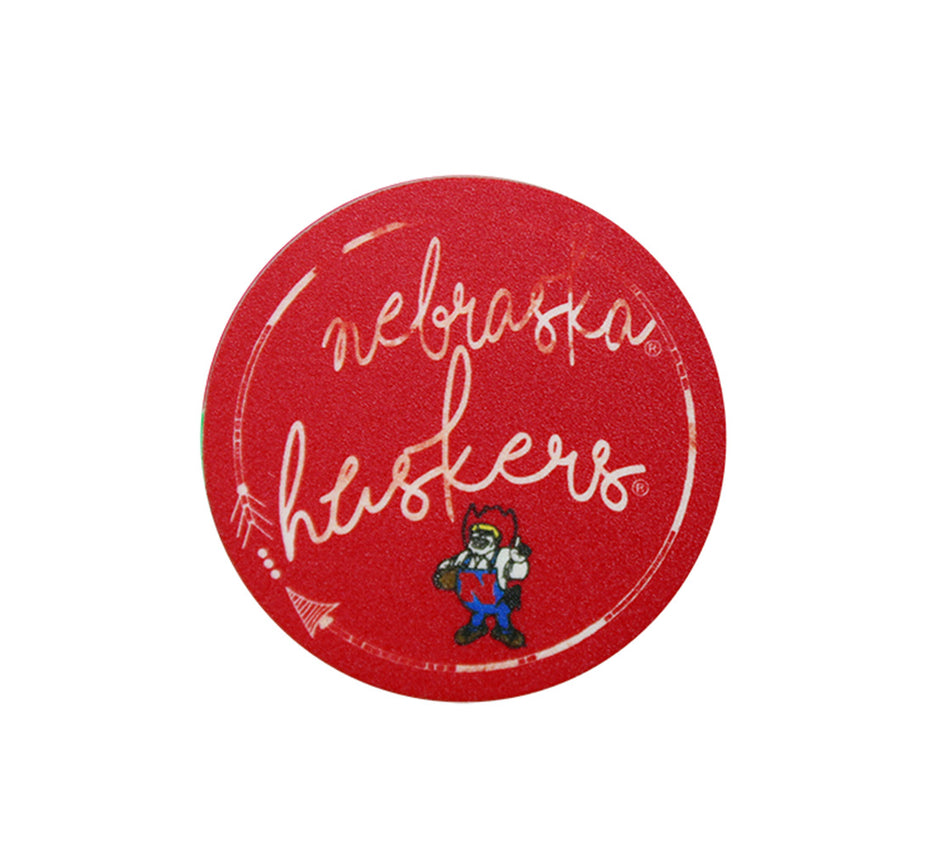 Nebraska Huskers Herbie Mini-Sticker