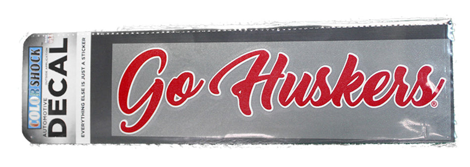 Go Huskers Decal