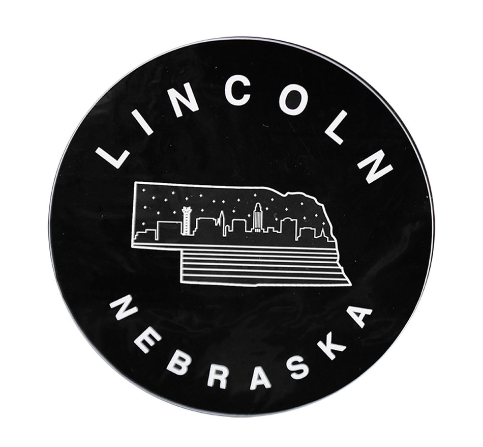 Lincoln Nebraska Skyline Decal