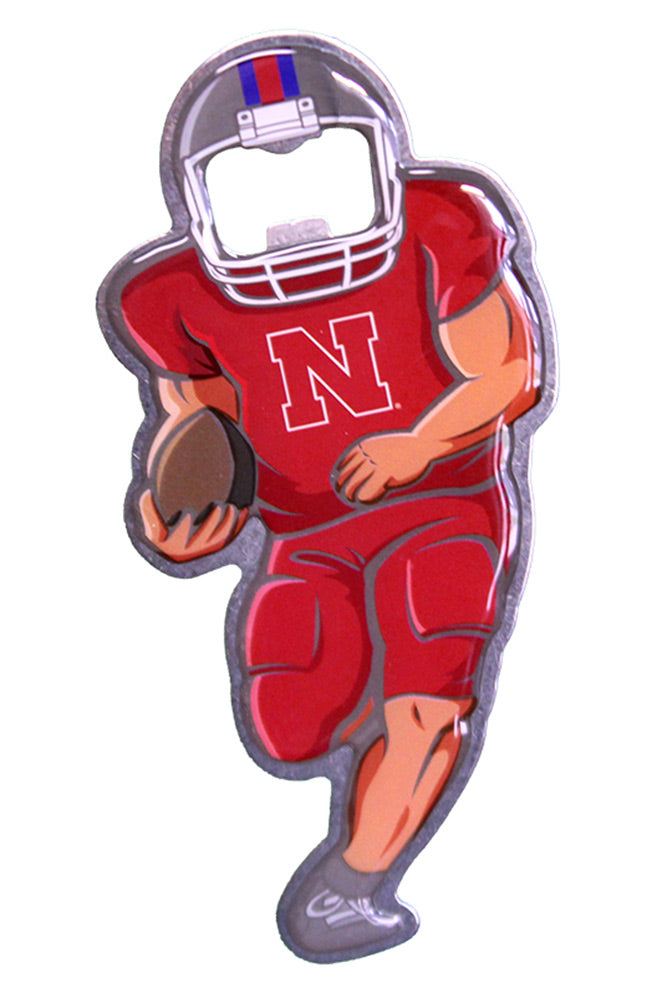 Nebraska Bottle Opener Magnet
