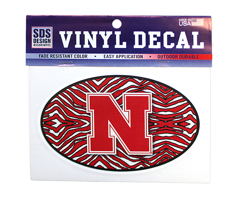 Iron N Zebra Decal