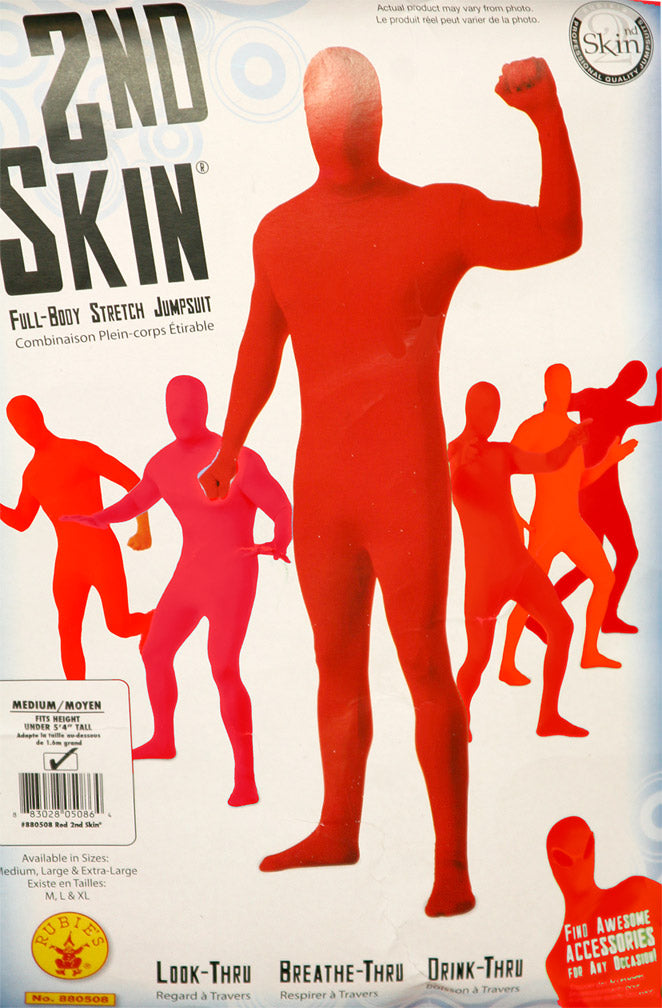 Red Super Fan Body Suit
