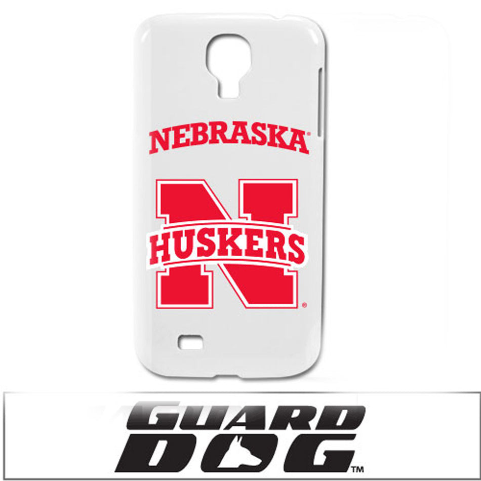 White N Husker Smartphone Case for Galaxy S4