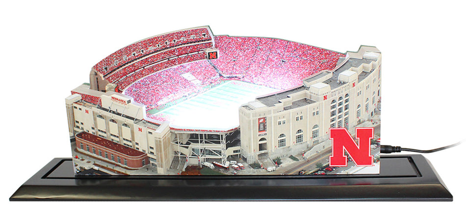 Large LED Memorial Stadium