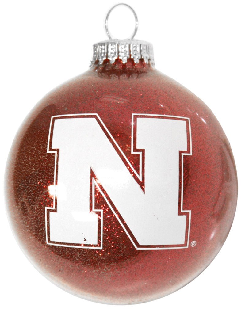 Nebraska Sparkle Ornament