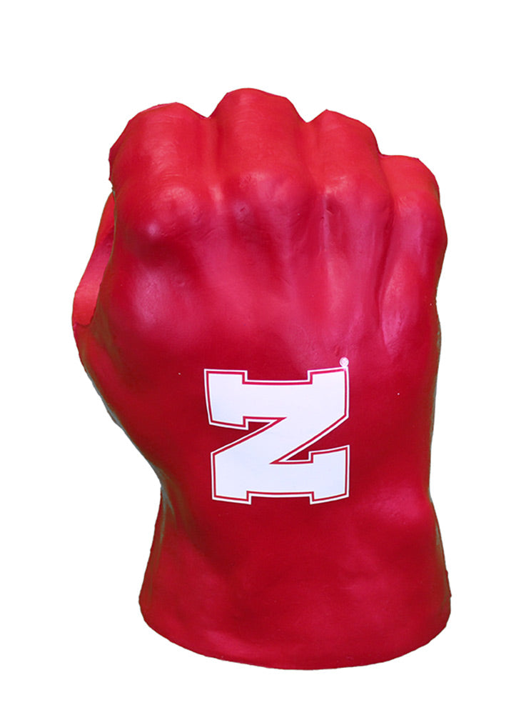 Husker Foam Fan Fist Can Holder