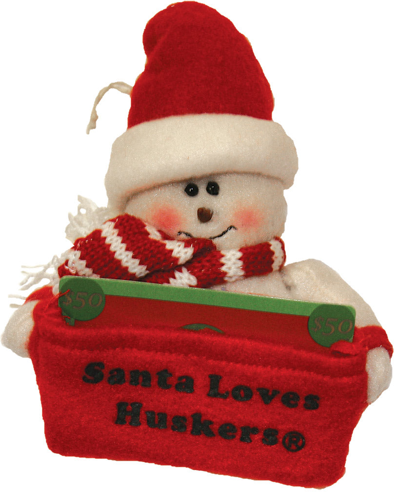 Santa Loves Huskers Decoration