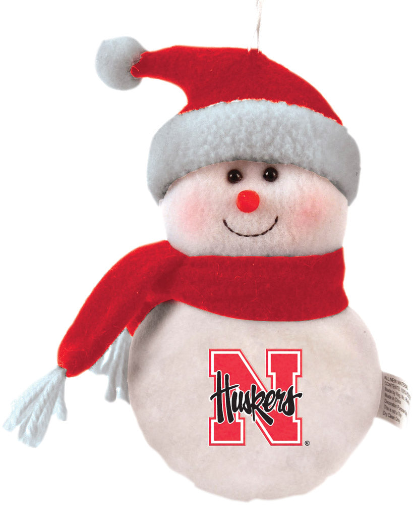 Plush Snowman Ornament