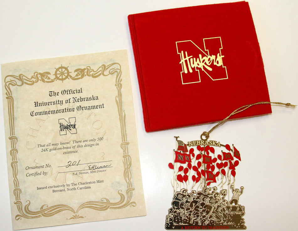 Commemorative Gold Ornament