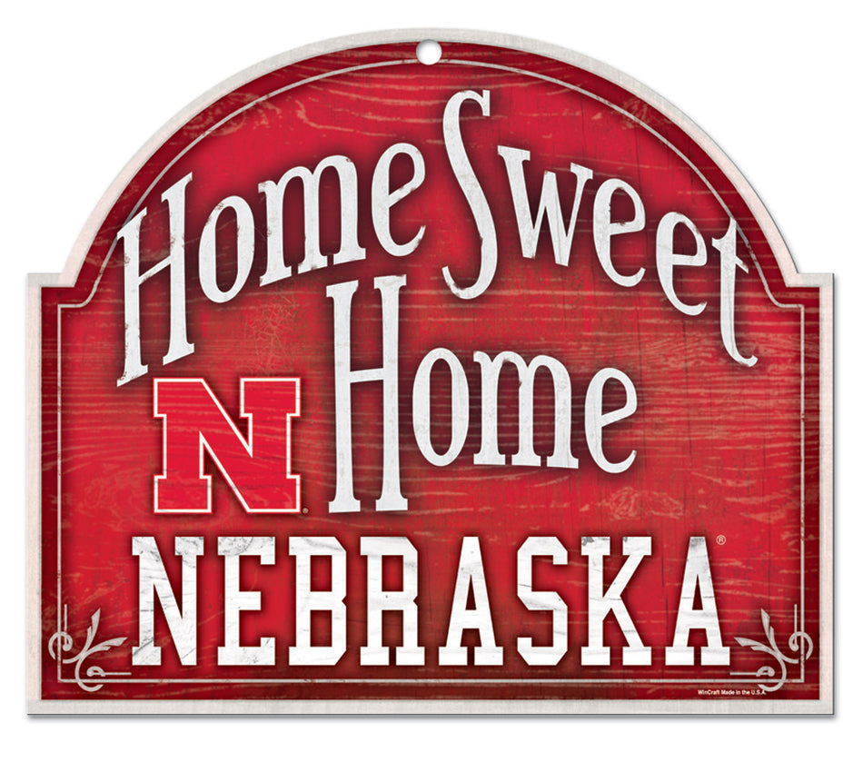 Home Sweet Home Nebraska Sign