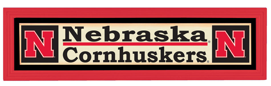Nebraska Cornhuskers Sign