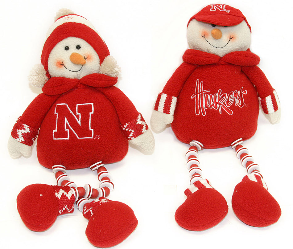 2 Pack Husker Button Leg Snowmen