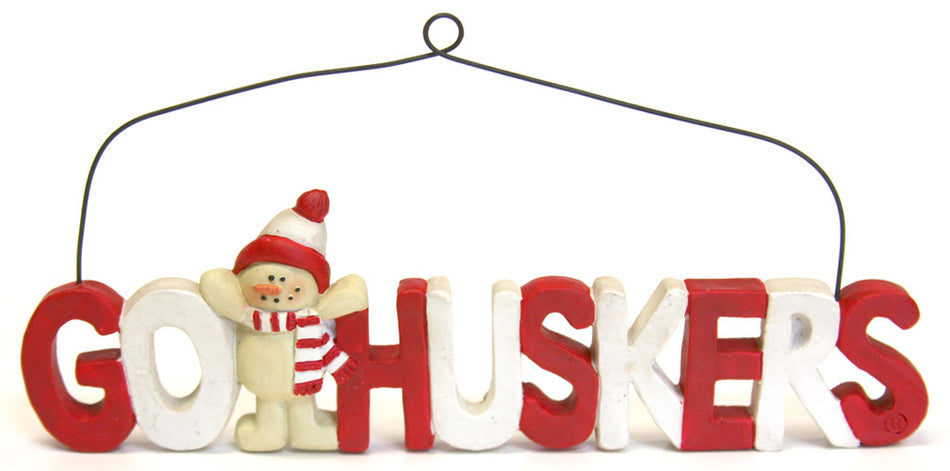 Husker Cheers Snowmen Set