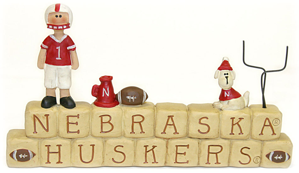 Nebraska Huskers Blocks and Figures