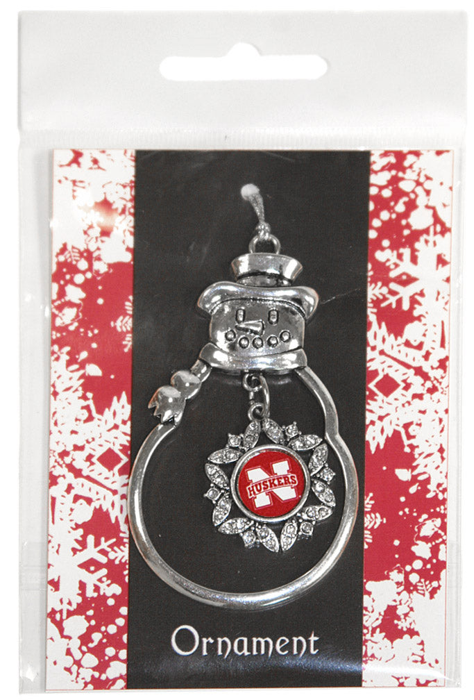 College Christmas Ornament - Snowman