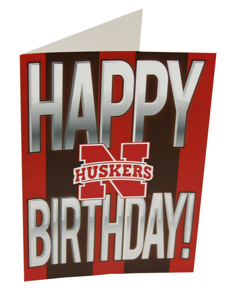Birthday Card Stripes