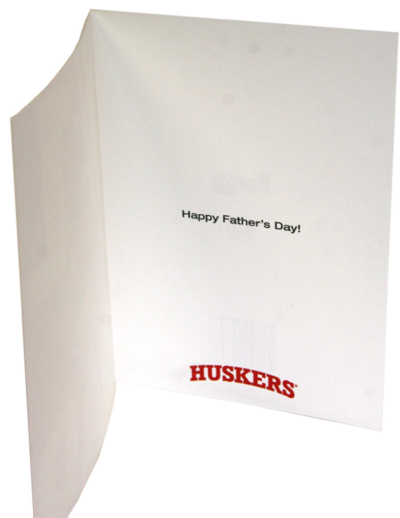 #1 Husker Dad Card