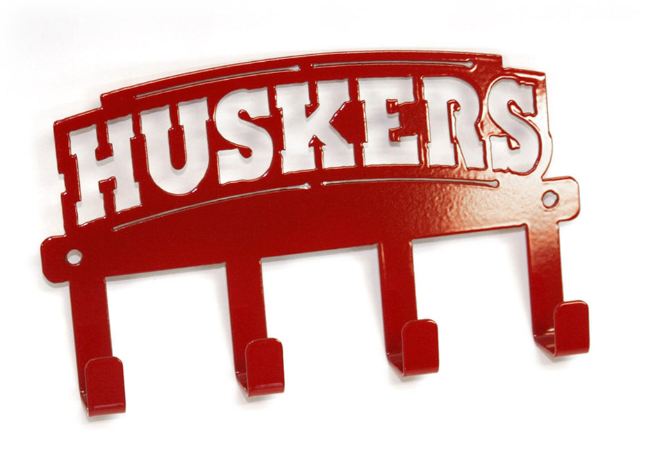 Red Huskers Key Holder