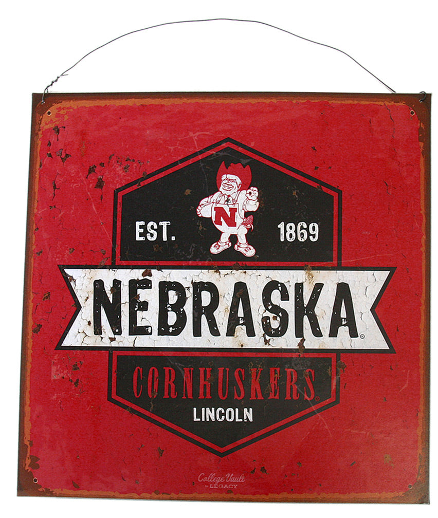 Cornhuskers Herbie Oil Can Tin