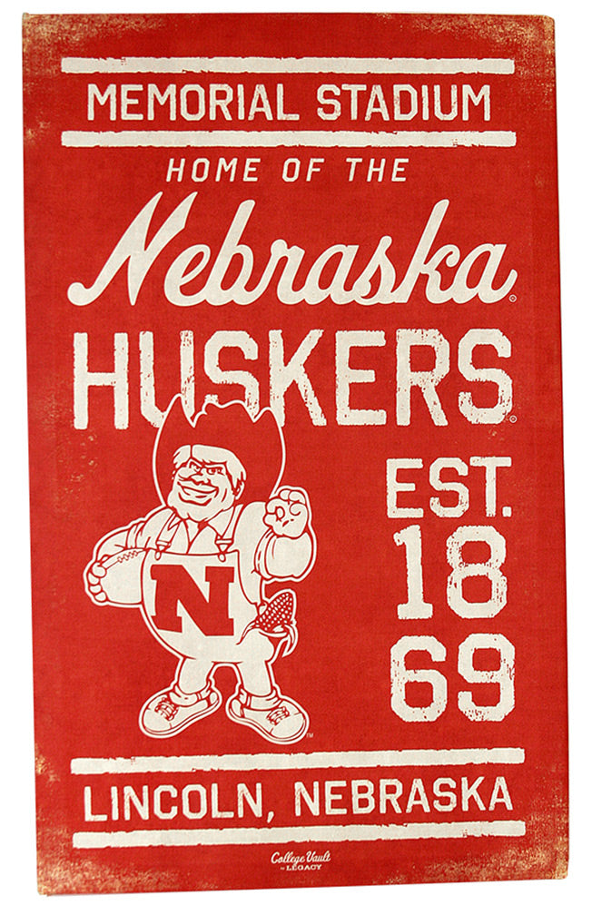 Home Of The Huskers Canvas