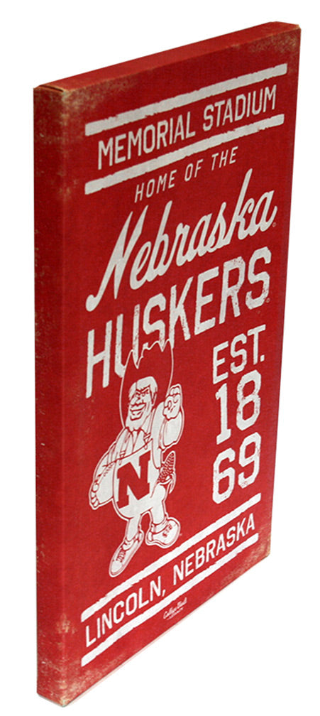 Home Of The Huskers Canvas