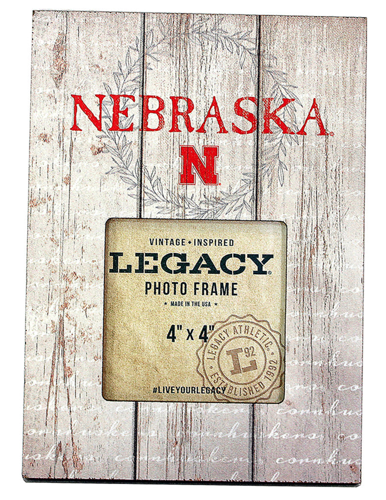Nebraska Vintage Wood Picture Frame