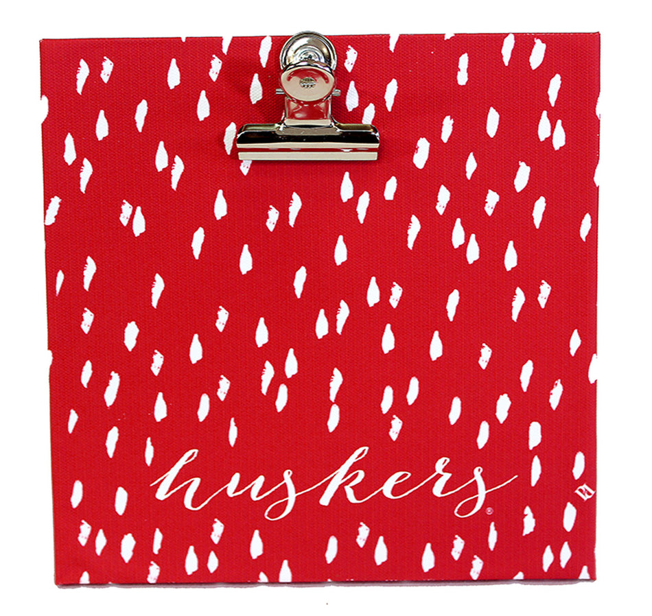 Huskers Clip Dot Picture Board