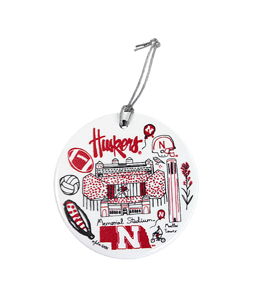 Gash Huskers Stadium Ornament