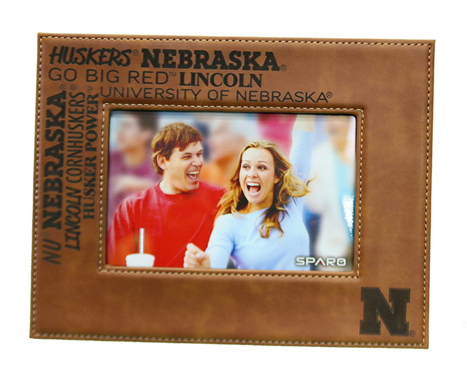 University Of Nebraska Laser Engraved Photo Frame
