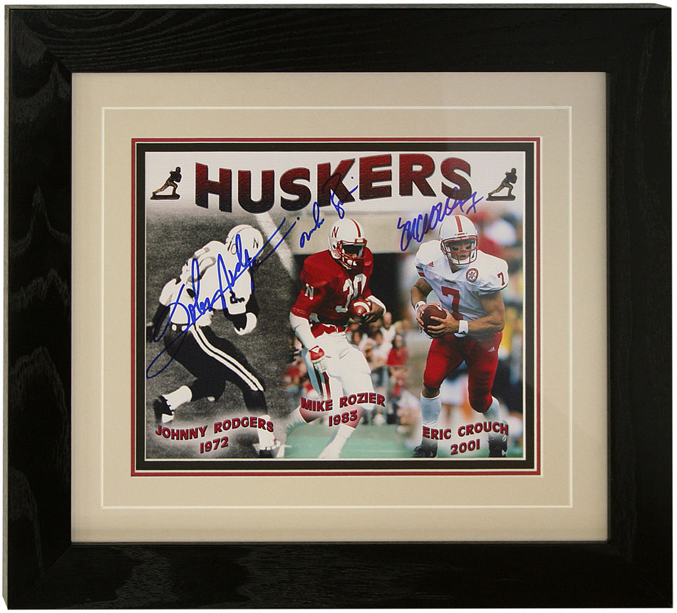 Framed and Autographed Heisman Print