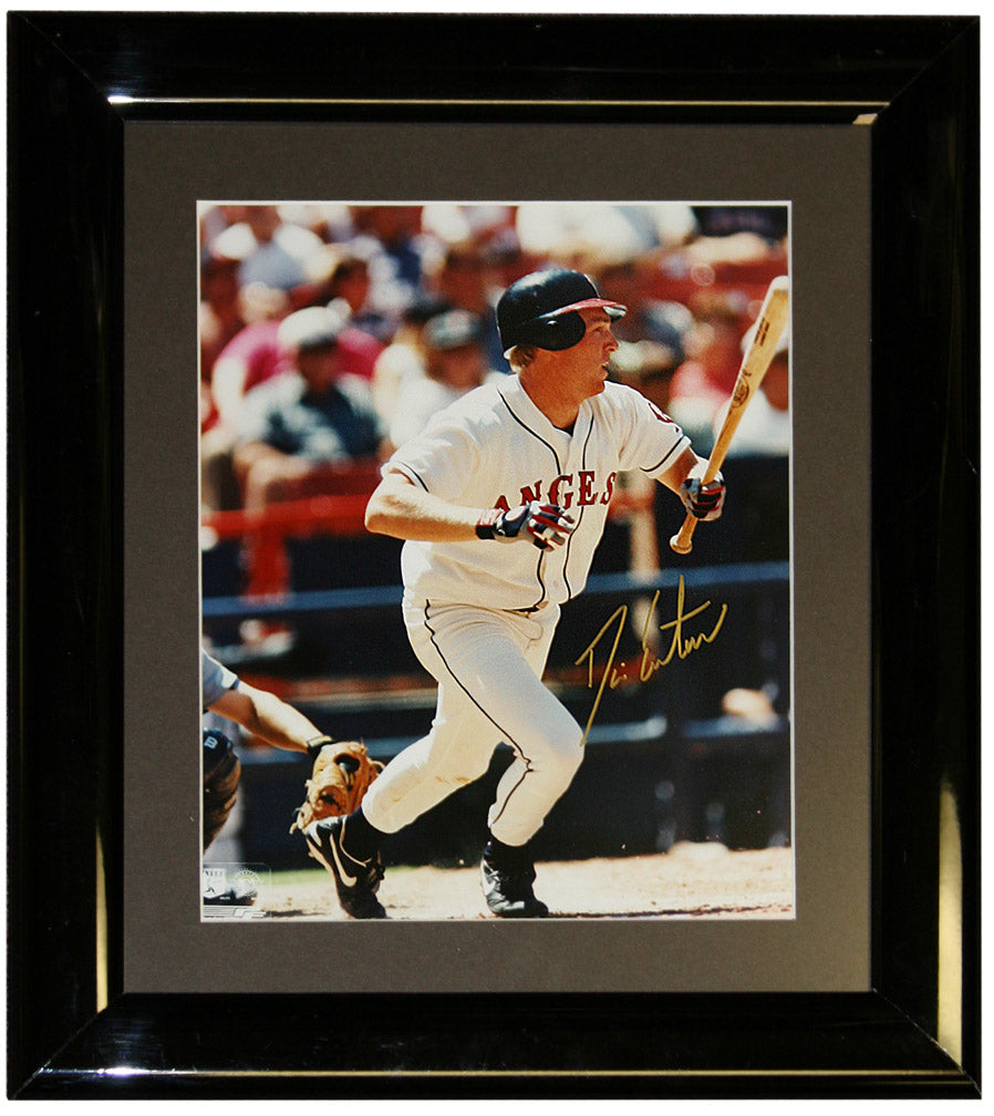 Framed and Autographed Darin Erstad Print