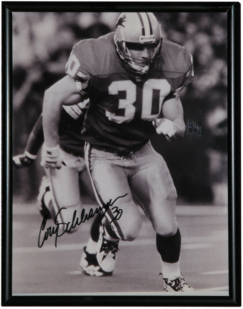 Cory Schlesinger Autographed Framed Photo