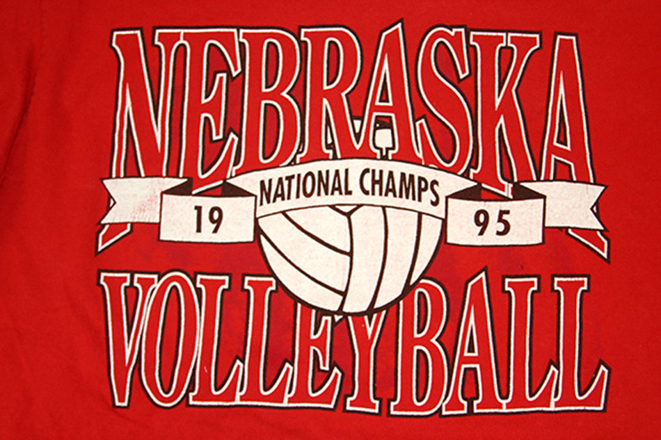 Vintage 1995 Volleyball Champs Tee