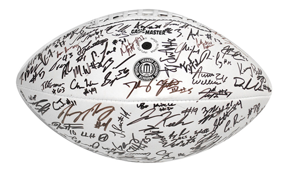 2014 Team Signed Football