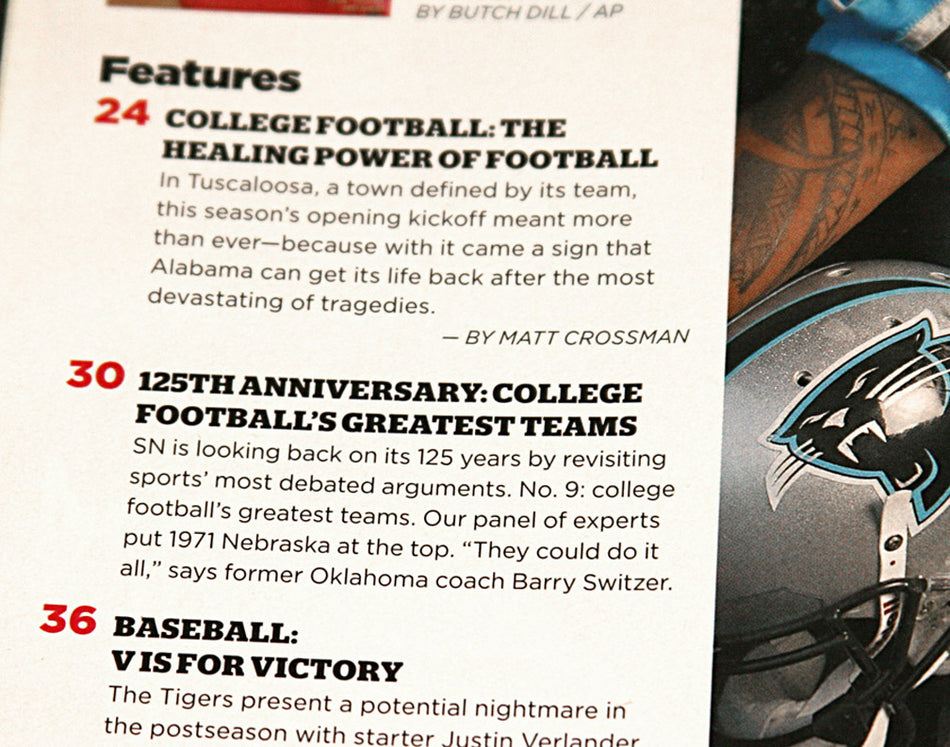 Sporting News Greatest Teams Issue