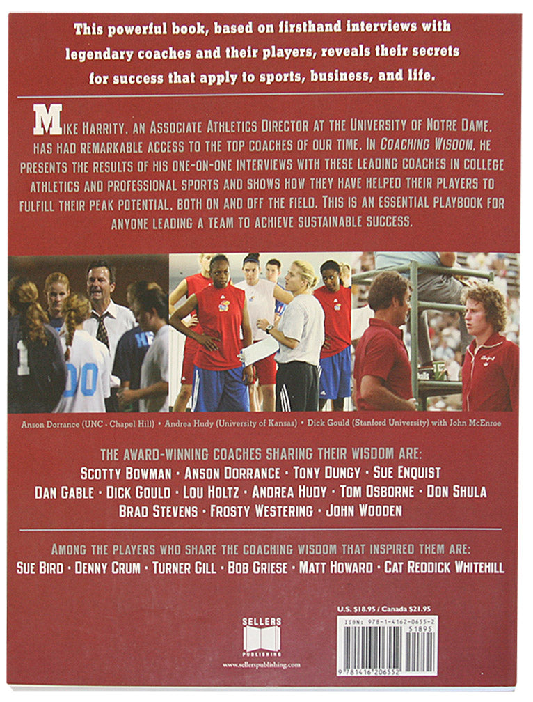 Autographed Coaching Wisdom Book