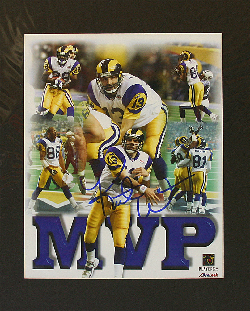 Kurt Warner Signed Montage