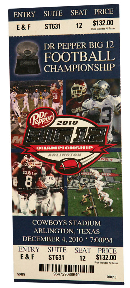 Final Big 12 Championship Game Ticket