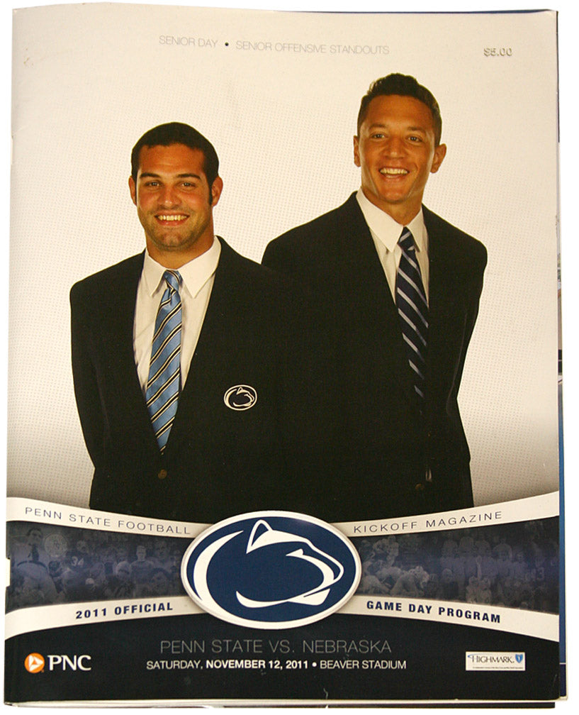 Historic Penn State Game Program