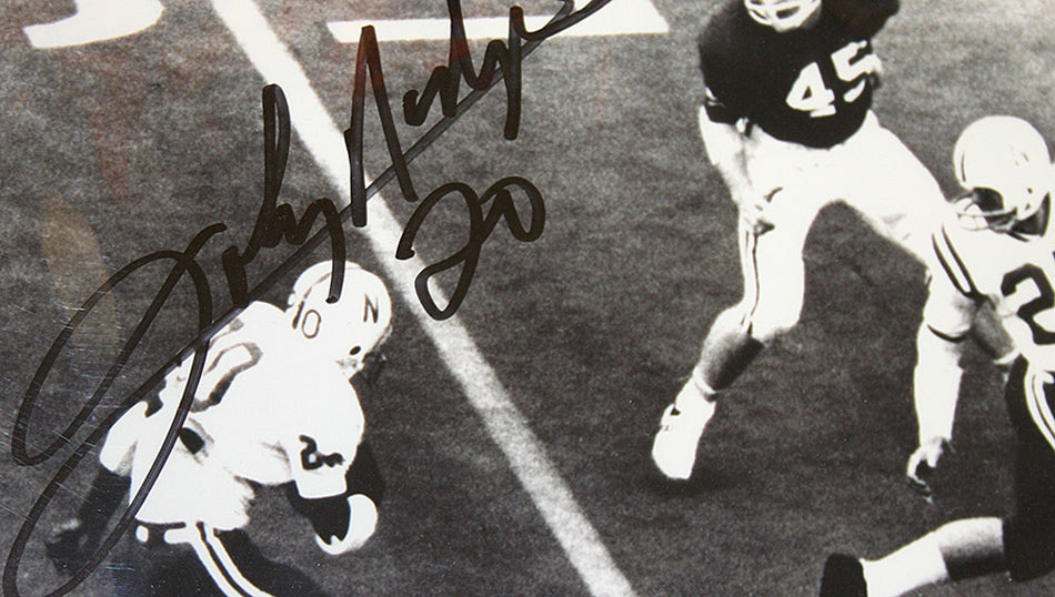 Rodgers Signed Shake Em Loose Photo