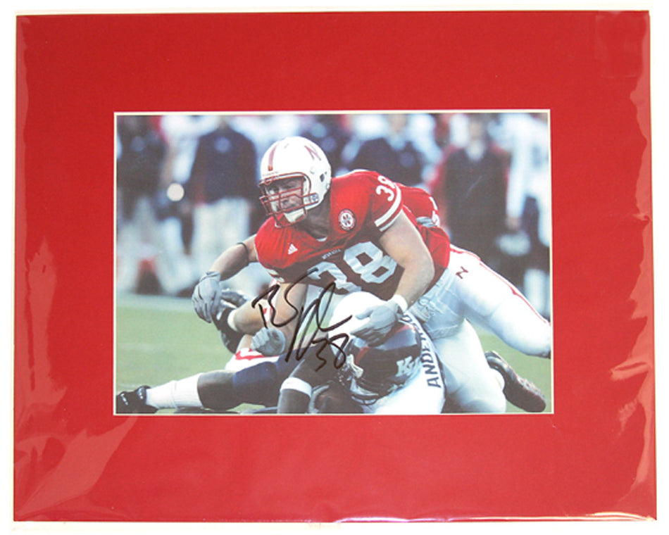 Barrett Ruud Signed Matted Print