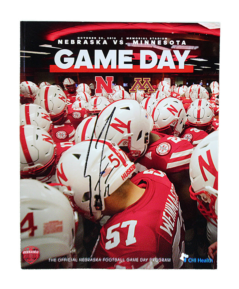 Coach Frost Autographed First Win Game Program