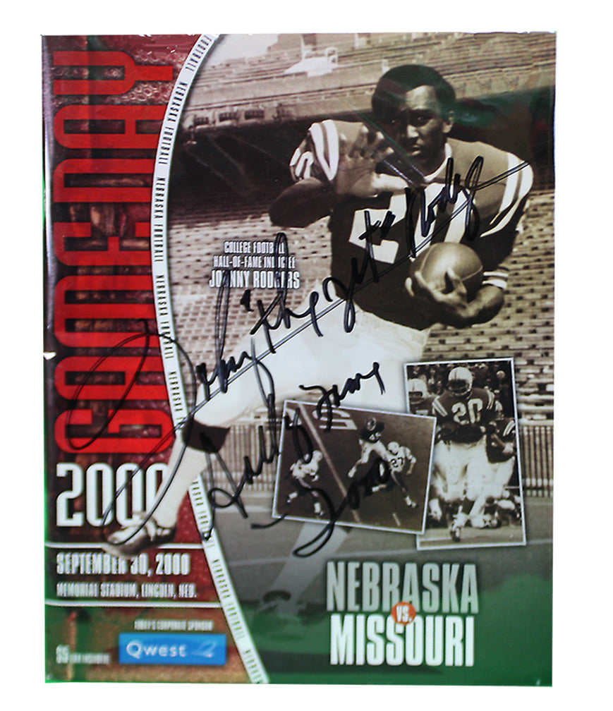 Rodgers Signed CFB Hall of Fame Game Program