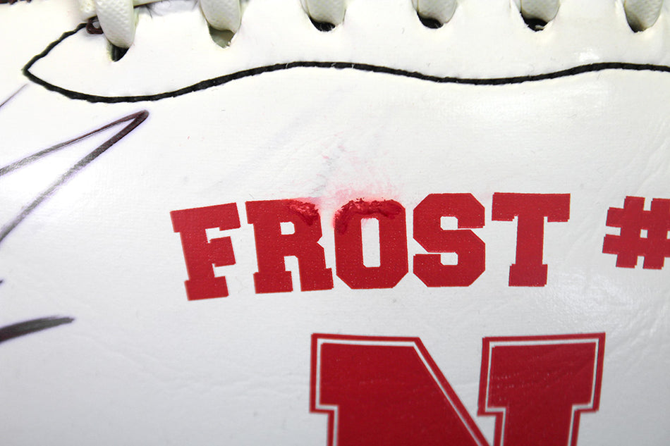 Coach Scott Frost Autographed 'Frost 7' Blem Ball