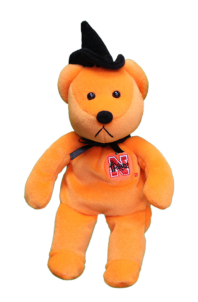 Husker Halloween Beanie Bear