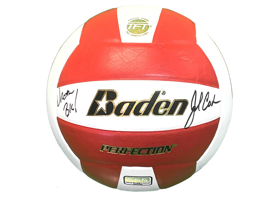 John Cook Autographed Authentic Huskers Game N Practice Volleyball