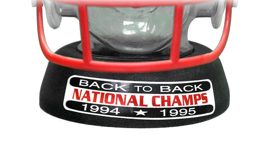Husker Champs Helmet Coin Bank