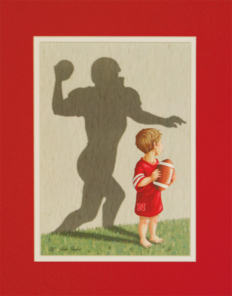 Team Tots Boy Matted Print