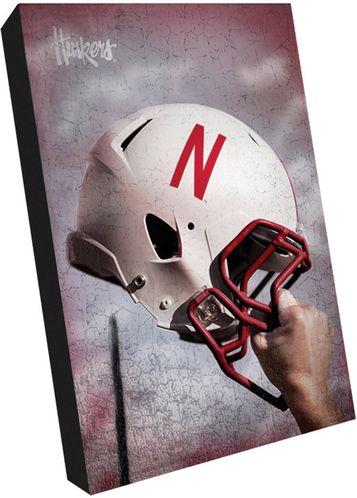 Helmet In Hand Gallery Wrap
