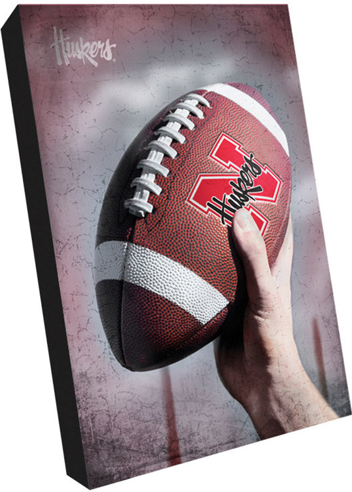 Football In Hand Gallery Wrap